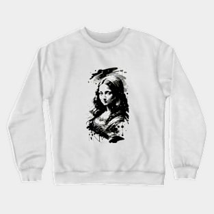 MonaLisa painting Crewneck Sweatshirt